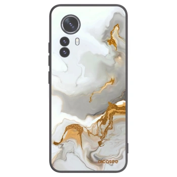 Picasee silikonowe czarne etui na Xiaomi 12 Pro - Her