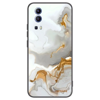 Picasee silikonowe czarne etui na Vivo Y52 5G - Her