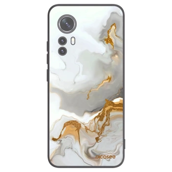 Picasee silikonowe czarne etui na Xiaomi 12X - Her