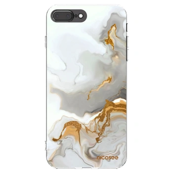 Picasee silikonowe przeźroczyste etui na Apple iPhone 8 Plus - Her