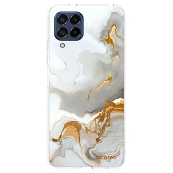 Picasee silikonowe przeźroczyste etui na Samsung Galaxy M53 5G - Her