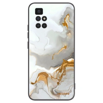 Picasee silikonowe czarne etui na Xiaomi Redmi 10 (2022) - Her