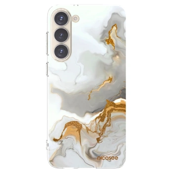 Picasee silikonowe przeźroczyste etui na Samsung Galaxy S23+ 5G - Her