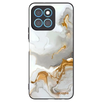 Picasee silikonowe czarne etui na Honor X6 - Her