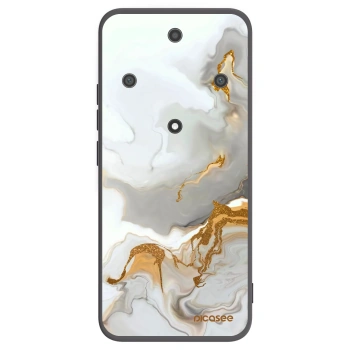 Picasee silikonowe czarne etui na Honor Magic5 Lite 5G - Her