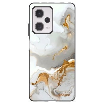 Picasee silikonowe czarne etui na Xiaomi Redmi Note 12 Pro+ 5G - Her
