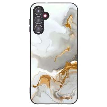 Picasee silikonowe czarne etui na Samsung Galaxy A14 4G A145R - Her
