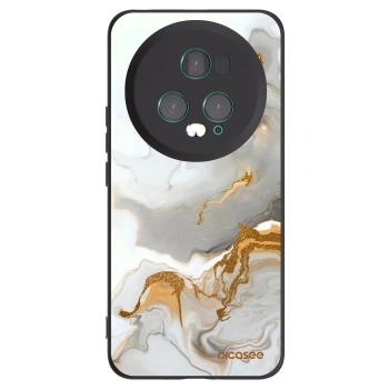 Picasee silikonowe czarne etui na Honor Magic5 Pro - Her