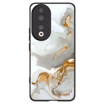 Picasee silikonowe czarne etui na Honor 90 5G - Her