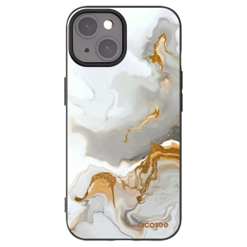 Picasee silikonowe czarne etui na Apple iPhone 15 - Her