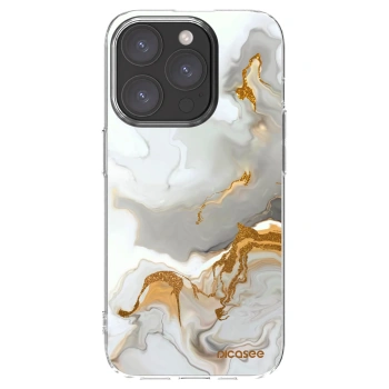 Picasee silikonowe przeźroczyste etui na Apple iPhone 15 Pro - Her