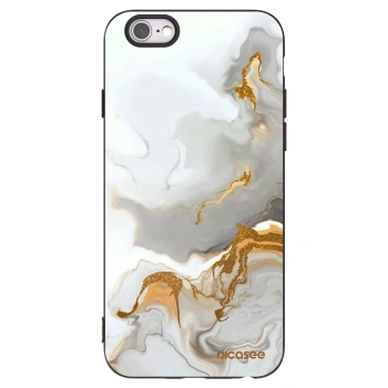 Picasee silikonowe czarne etui na Apple iPhone 6/6S - Her