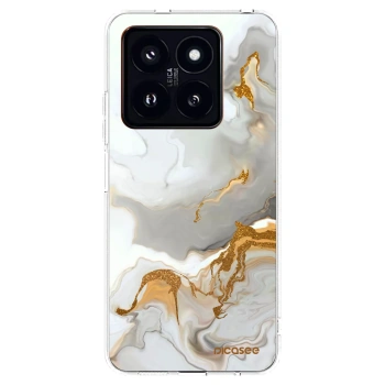 Picasee silikonowe przeźroczyste etui na Xiaomi 14 Pro - Her