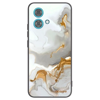 Picasee silikonowe czarne etui na Motorola Edge 40 Neo - Her