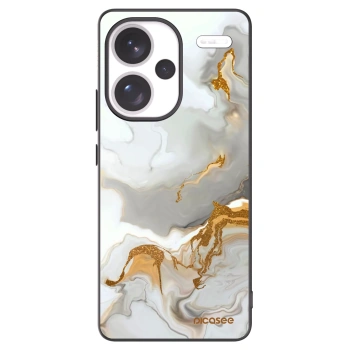 Picasee silikonowe czarne etui na Xiaomi Redmi Note 13 Pro+ 5G - Her
