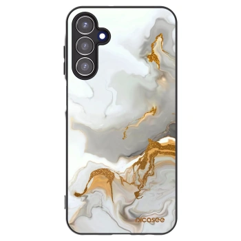 Picasee silikonowe czarne etui na Samsung Galaxy A15 A156B 5G - Her
