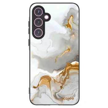 Picasee silikonowe czarne etui na Samsung Galaxy A35 5G A356B - Her