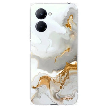 Picasee silikonowe przeźroczyste etui na Realme C33 (2023) - Her