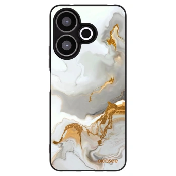 Picasee silikonowe czarne etui na Xiaomi Redmi 13 4G - Her