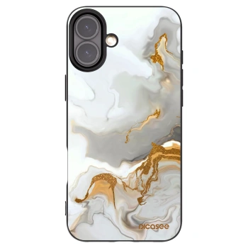 Picasee silikonowe czarne etui na Apple iPhone 16 Plus - Her