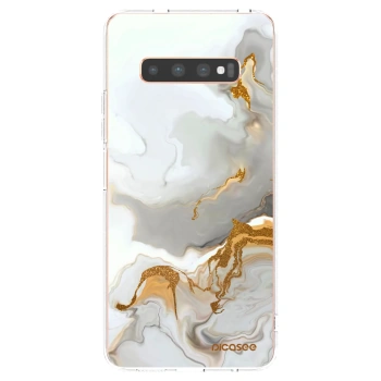 Picasee silikonowe przeźroczyste etui na Samsung Galaxy S10 Plus G975 - Her