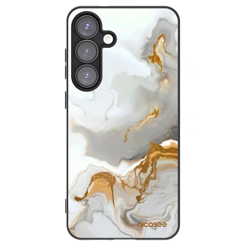 Picasee silikonowe czarne etui na Samsung Galaxy S25+ 5G - Her