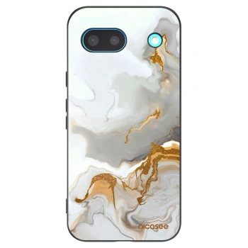 Picasee silikonowe czarne etui na Google Pixel 8a - Her
