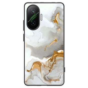 Picasee silikonowe czarne etui na Xiaomi Poco F7 Pro 5G - Her
