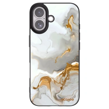 Picasee silikonowe czarne etui na Apple iPhone 17 - Her