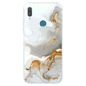 Picasee silikonowe przeźroczyste etui na Huawei Y6 2019 - Her