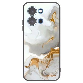 Picasee silikonowe czarne etui na Xiaomi Redmi 15C 4G - Her