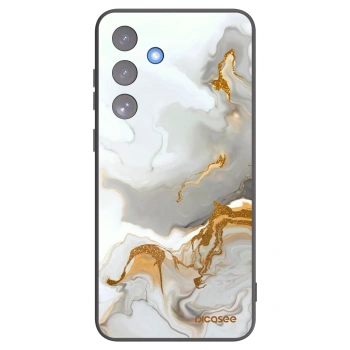 Picasee silikonowe czarne etui na Samsung Galaxy S25 FE 5G - Her