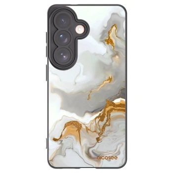 Picasee silikonowe czarne etui na Samsung Galaxy S26 - Her