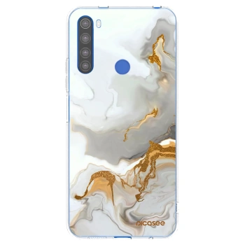 Picasee silikonowe przeźroczyste etui na Xiaomi Redmi Note 8T - Her