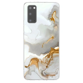 Picasee silikonowe przeźroczyste etui na Samsung Galaxy S20 G980F - Her