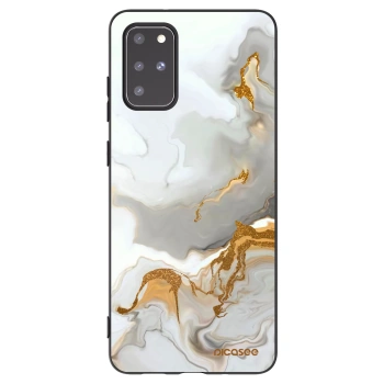 Picasee silikonowe czarne etui na Samsung Galaxy S20+ G985F - Her