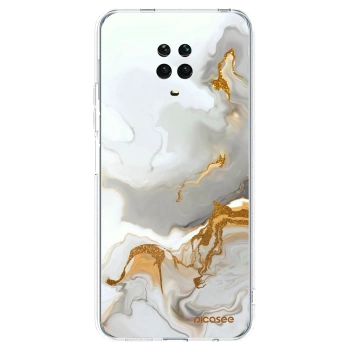 Picasee silikonowe przeźroczyste etui na Xiaomi Redmi Note 9 Pro - Her