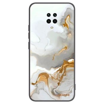 Picasee silikonowe czarne etui na Xiaomi Redmi Note 9 Pro - Her