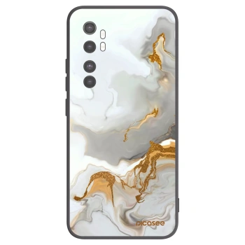 Picasee silikonowe czarne etui na Xiaomi Mi Note 10 Lite - Her