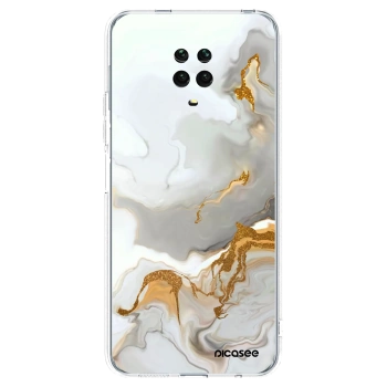 Picasee silikonowe przeźroczyste etui na Xiaomi Redmi Note 9S - Her