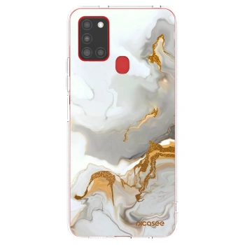 Picasee silikonowe przeźroczyste etui na Samsung Galaxy A21s - Her