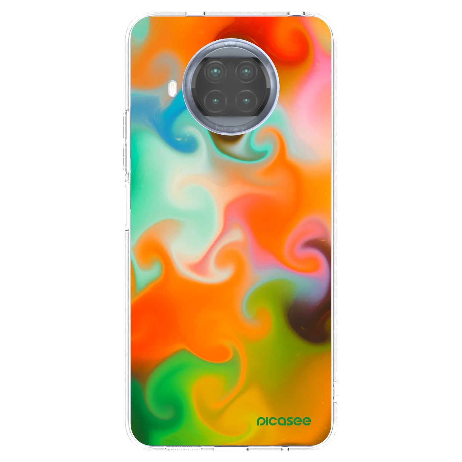 Picasee silikonowe przeźroczyste etui na Xiaomi Mi 10T Lite - Juice
