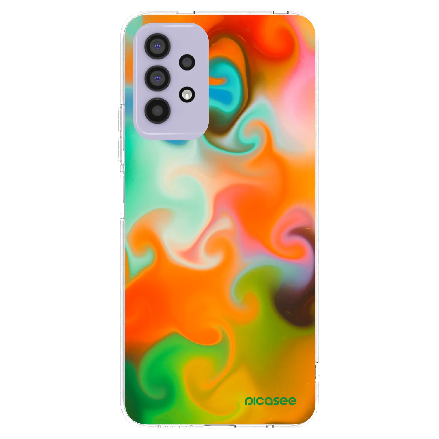 Picasee silikonowe przeźroczyste etui na Samsung Galaxy A32 4G SM-A325F - Juice