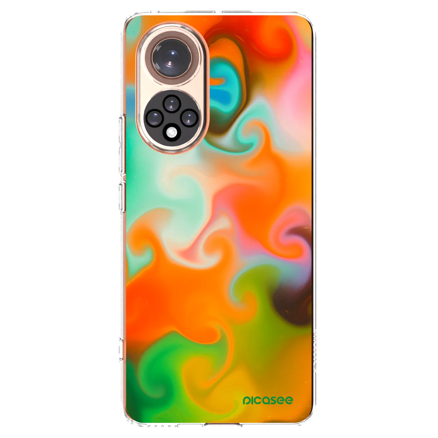 Picasee silikonowe przeźroczyste etui na Huawei Nova 9 - Juice
