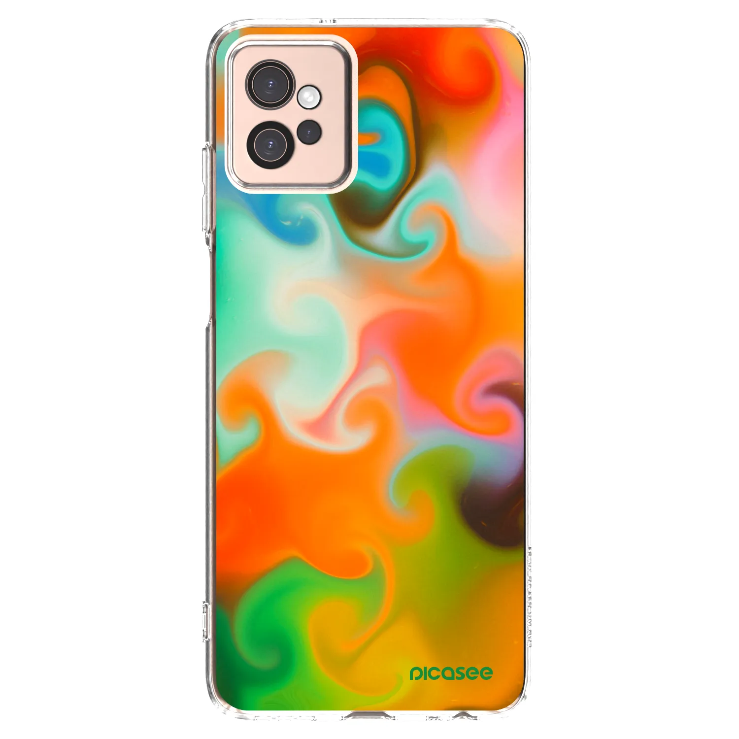 Picasee silikonowe przeźroczyste etui na Motorola Moto G32 - Juice