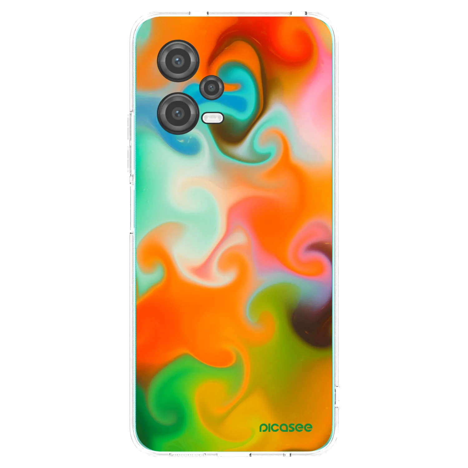 Picasee silikonowe przeźroczyste etui na Xiaomi Poco X5 - Juice