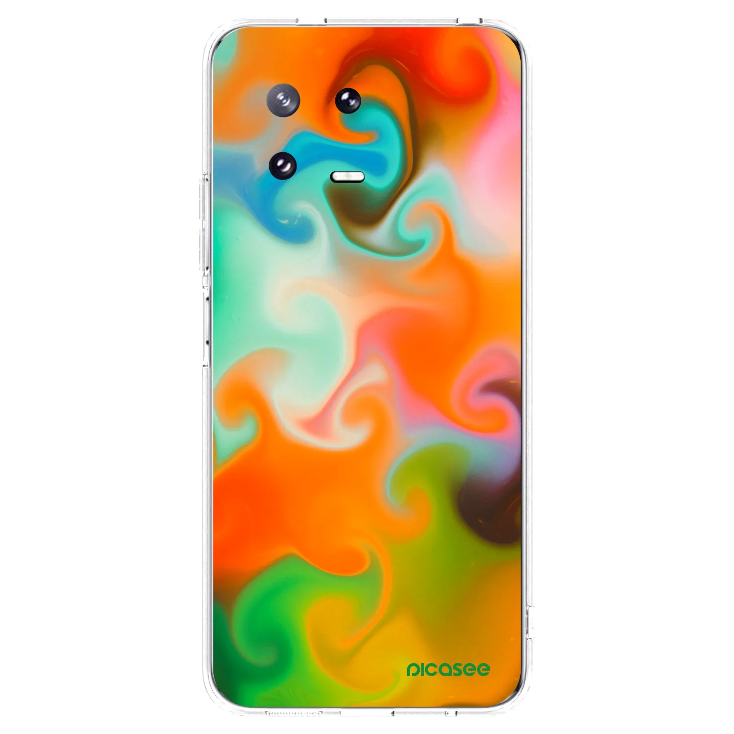 Picasee silikonowe przeźroczyste etui na Xiaomi 13 Pro - Juice