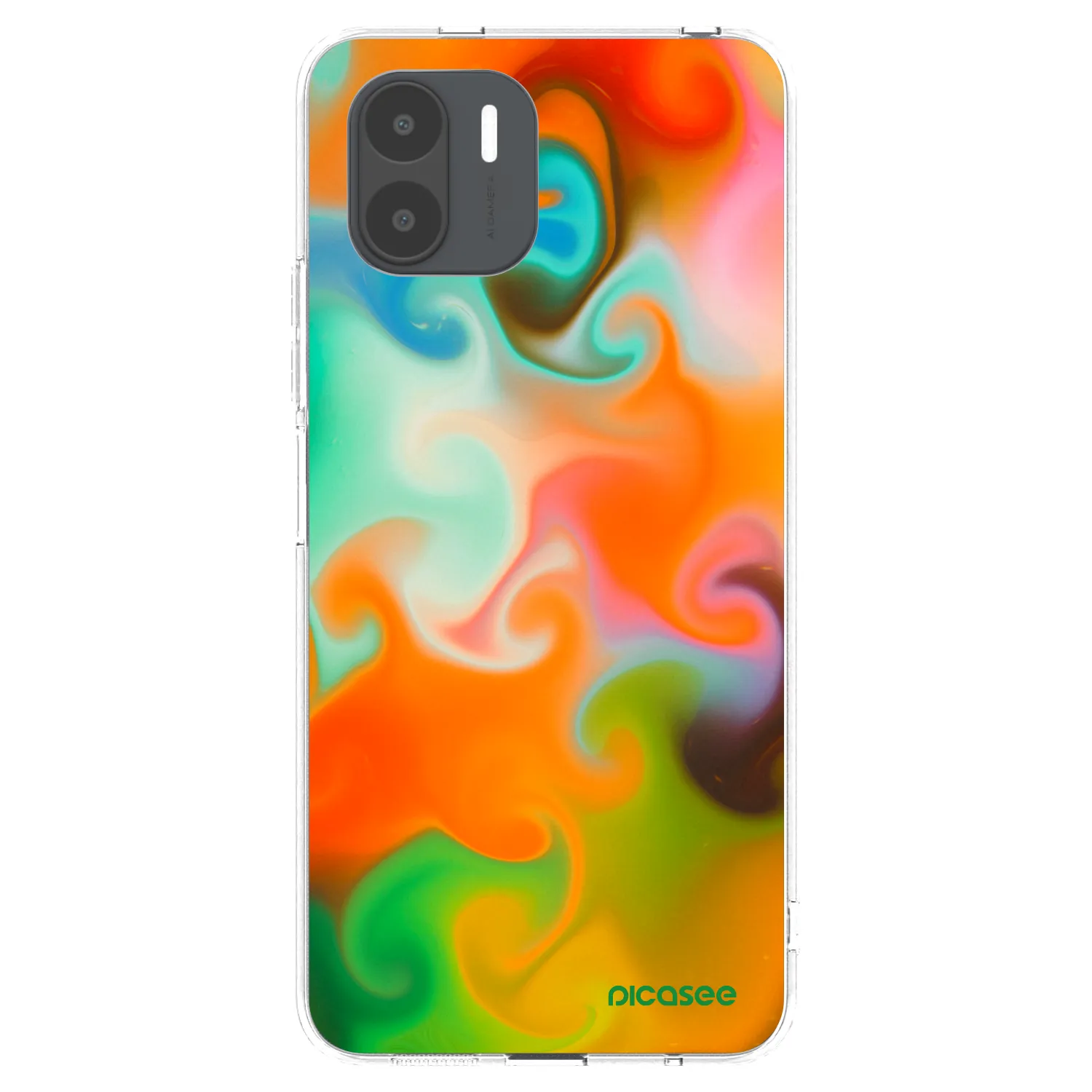 Picasee silikonowe przeźroczyste etui na Xiaomi Redmi A2 - Juice
