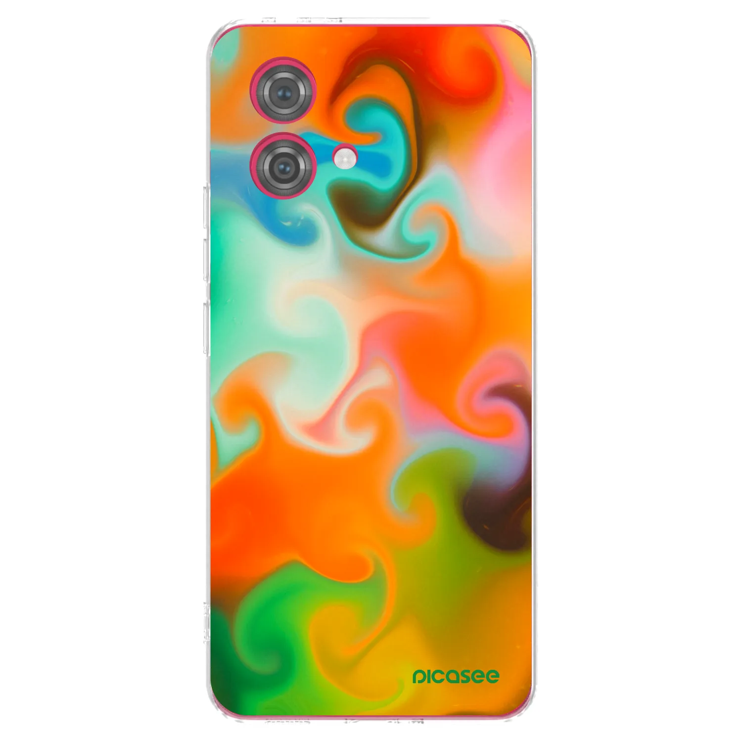 Picasee silikonowe przeźroczyste etui na Motorola Moto G84 5G - Juice