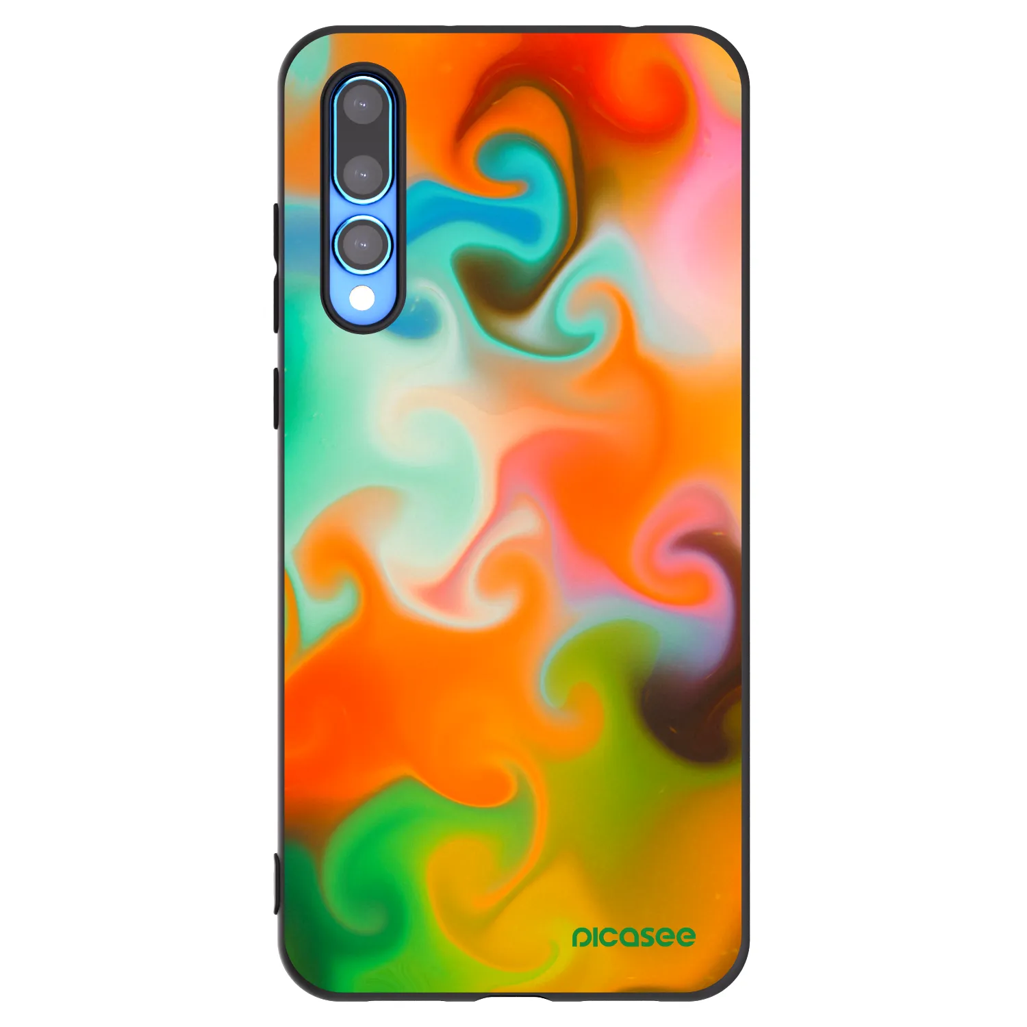 Picasee silikonowe czarne etui na Huawei P20 Pro - Juice